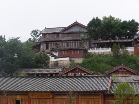 丽江古城建筑图片