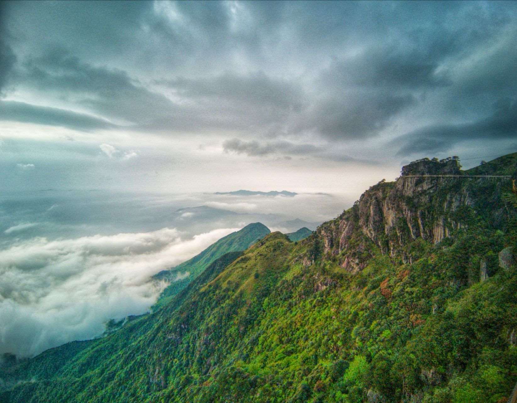 江西萍乡武功山