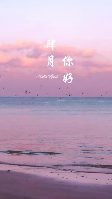 四月/人生海海潮起潮落