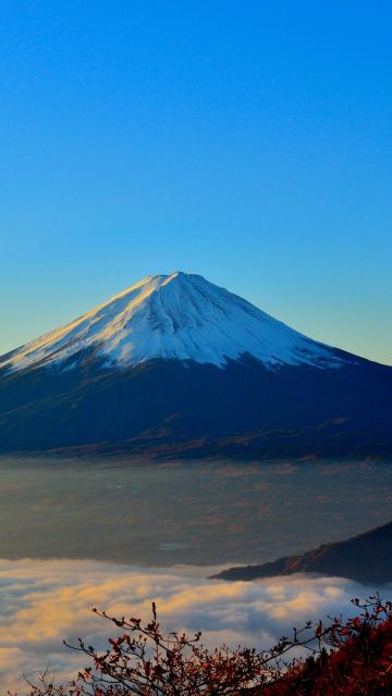 日本著名的富士山