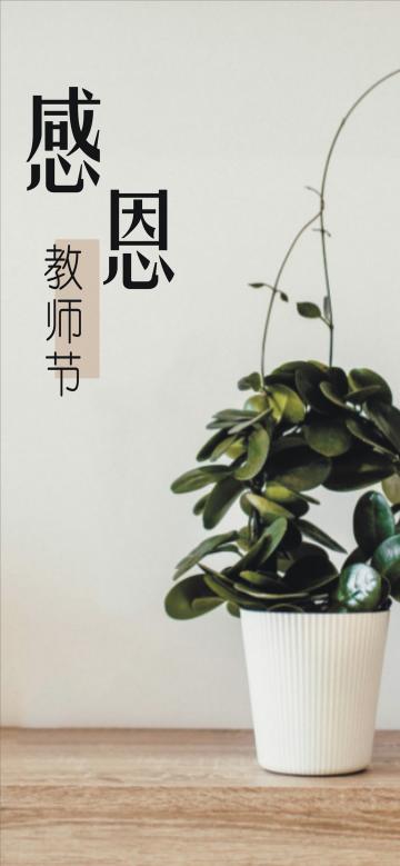 小清新感恩教师节