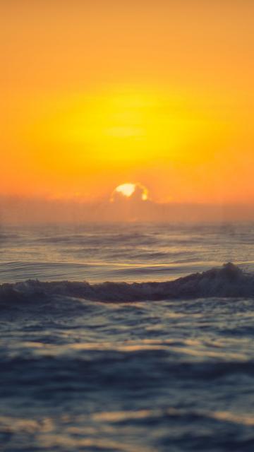 海上日落