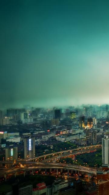 上海都市夜景