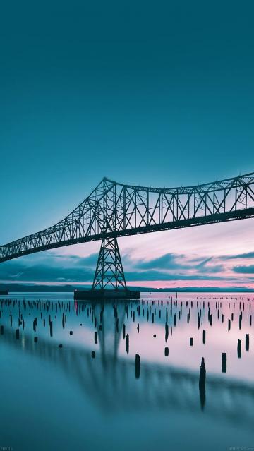 Oregon Bridge Reflection