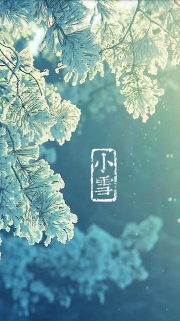 小雪节气的美丽风光