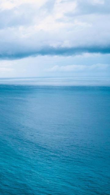 风平浪静的大海