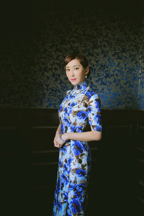 杜若溪旗袍