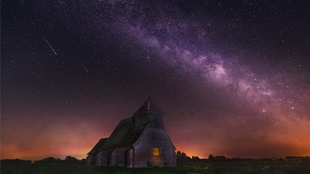 唯美的夜空