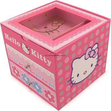 hello kitty首饰盒