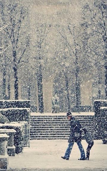 唯美梦幻雪景控