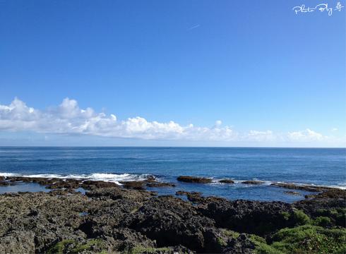 夏天被风吹浮的海面唯美